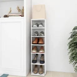 vidaXL Productos Del Hogar-Zapatero madera contrachapada 27,5x27x102 cm