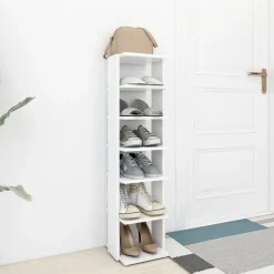 vidaXL Productos Del Hogar-Zapatero madera contrachapada 27,5x27x102 cm
