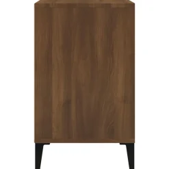 vidaXL Zapatero madera contrachapada roble marrón 102x36x60 cm Marr&oacute;n roble