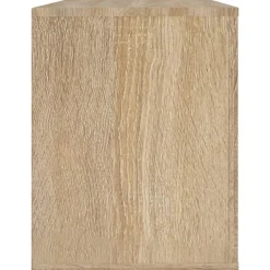 vidaXL Zapatero madera contrachapada 100x35x45 cm Roble Sonoma Online