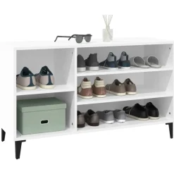vidaXL Productos Del Hogar-Zapatero madera contrachapada 102x36x60 cm