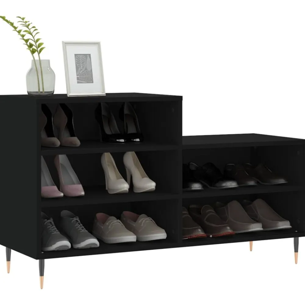 vidaXL Productos Del Hogar-Zapatero madera contrachapada 102x36x60 cm