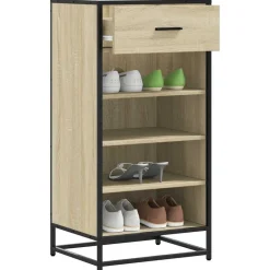 vidaXL Productos Del Hogar-Zapatero madera contrachapada 48x38x97,5 cm