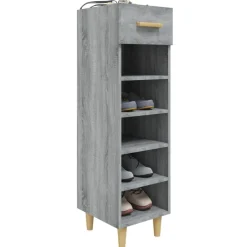 vidaXL Productos Del Hogar-Zapatero madera contrachapada 30x35x105 cm