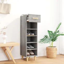 vidaXL Productos Del Hogar-Zapatero madera contrachapada 30x35x105 cm