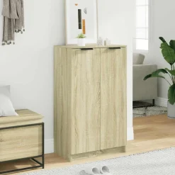 vidaXL Productos Del Hogar-Zapatero madera contrachapada 59x35x100,5 cm