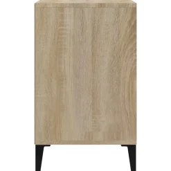 vidaXL Zapatero madera contrachapada 102x36x60 cm Roble Sonoma New