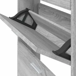 vidaXL Productos Del Hogar-Zapatero madera contrachapada 59x17x169 cm