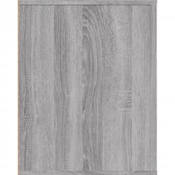 vidaXL Zapatero madera contrachapada 75x35x45 cm Gris sonoma Discount