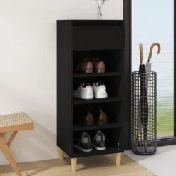 vidaXL Productos Del Hogar-Zapatero madera contrachapada 40x36x105 cm