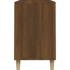 vidaXL Productos Del Hogar-Zapatero madera contrachapada roble marrón 102x36x60 cm