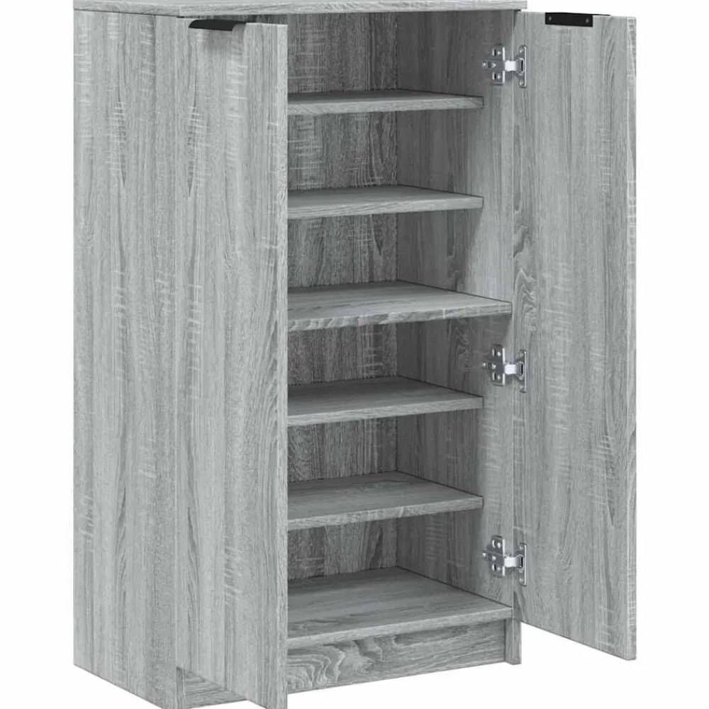 vidaXL Productos Del Hogar-Zapatero madera contrachapada 59x35x100 cm