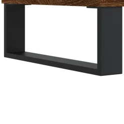 vidaXL Zapatero madera contrachapada roble marrón 102x36x60 cm Marr&oacute;n roble Clearance
