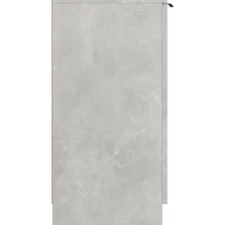 vidaXL Zapatero madera contrachapada gris hormigón 59x35x70 cm Gris hormig&oacute;n New