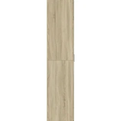 vidaXL Productos Del Hogar-Zapatero madera contrachapada color roble 80x39x178 cm