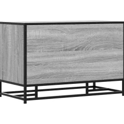 vidaXL Bancos-Zapatero madera de ingeniería 80x40x53,5 cm
