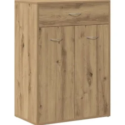 vidaXL Productos Del Hogar-Zapatero madera de ingeniería 60x35x84 cm