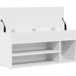 vidaXL Productos Del Hogar-Zapatero madera de ingeniería 102x30,5x45 cm