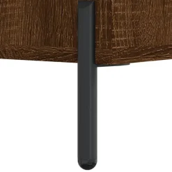 vidaXL Productos Del Hogar-Zapatero madera de ingeniería marrón roble 102x35x55 cm