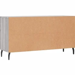 vidaXL Zapatero madera de ingeniería 102x35x55 cm Gris sonoma