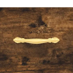 vidaXL Zapatero madera de ingeniería 102x35x55 cm Roble ahumado Discount