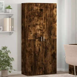 vidaXL Productos Del Hogar-Zapatero madera de ingeniería 80x39x178 cm