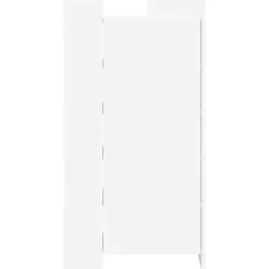 vidaXL Zapatero madera de ingeniería 52x37,5x100 cm Blanco Outlet