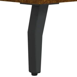 vidaXL Zapatero madera de ingeniería 102x35x55 cm Roble ahumado Hot