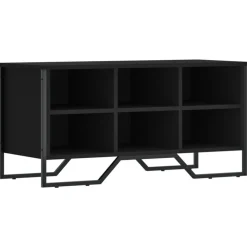 vidaXL Productos Del Hogar-Zapatero madera de ingeniería 90x38x45,5 cm