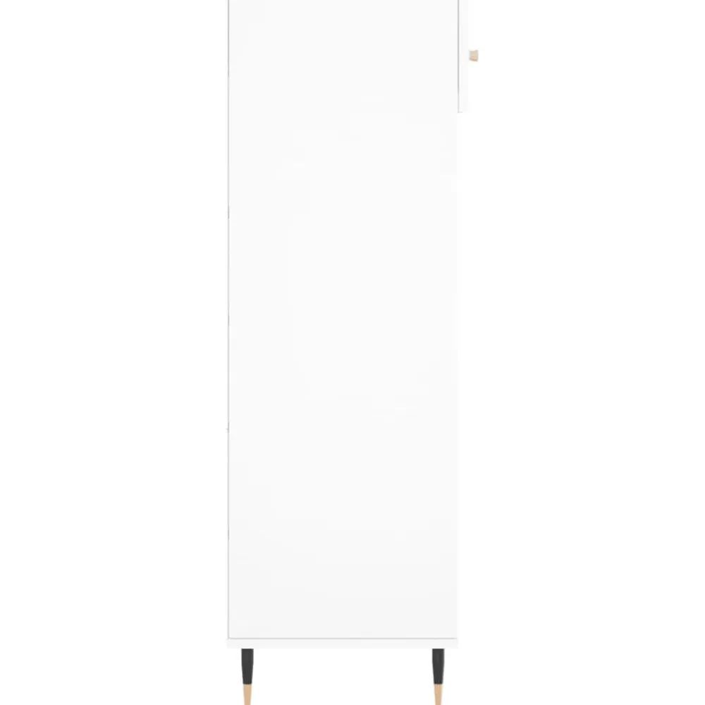 vidaXL Productos Del Hogar-Zapatero madera de ingeniería 60x35x105 cm