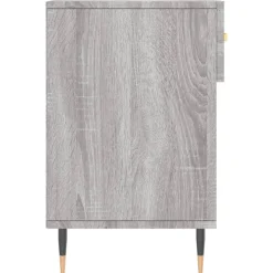 vidaXL Zapatero madera de ingeniería 102x35x55 cm Gris sonoma Sale