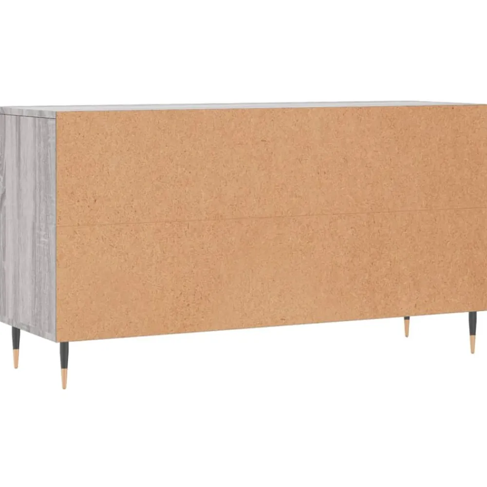 vidaXL Zapatero madera de ingeniería 102x35x55 cm Gris sonoma Sale