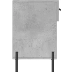 vidaXL Zapatero madera de ingeniería gris hormigón 102x35x55 cm Gris hormig&oacute;n Sale