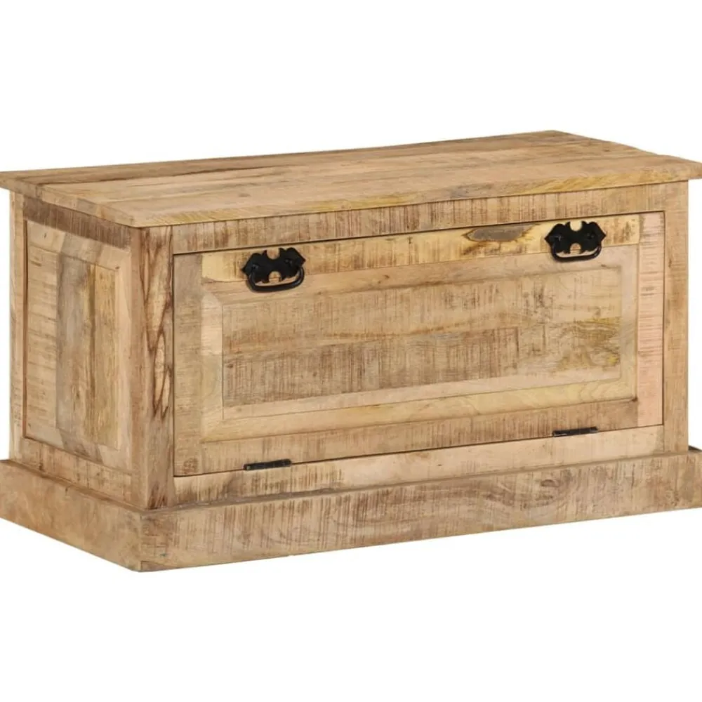 vidaXL Zapatero madera de mango maciza 85x40x45 cm Discount