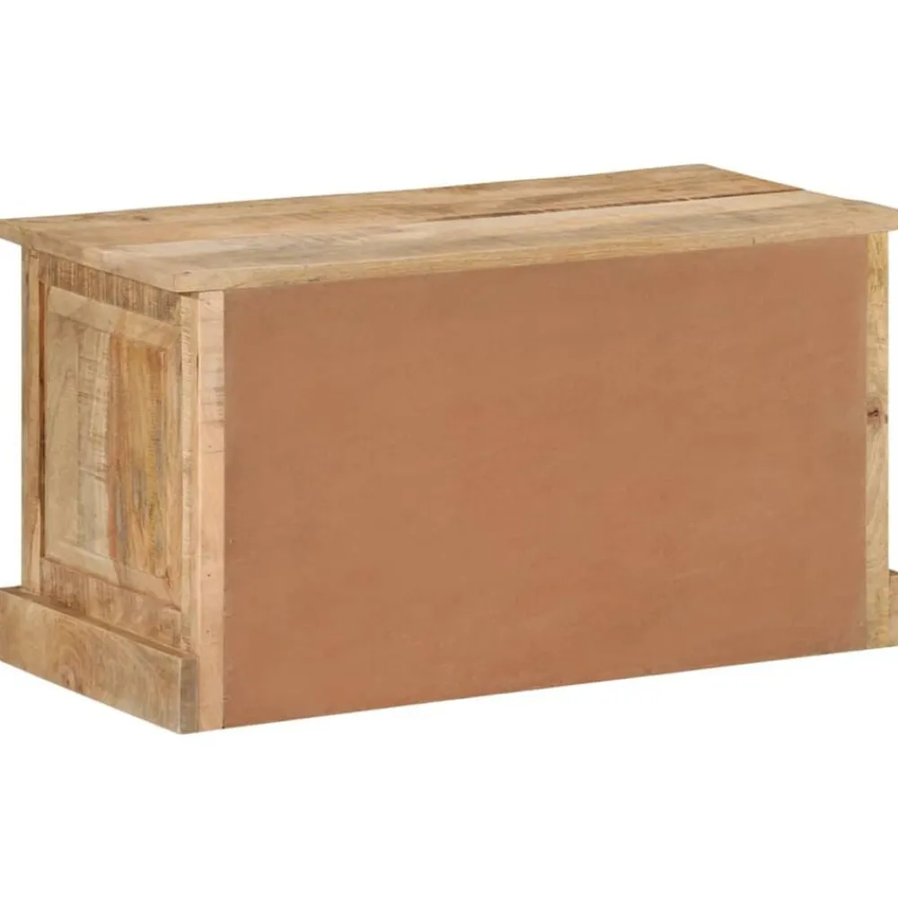 vidaXL Zapatero madera de mango maciza 85x40x45 cm Discount