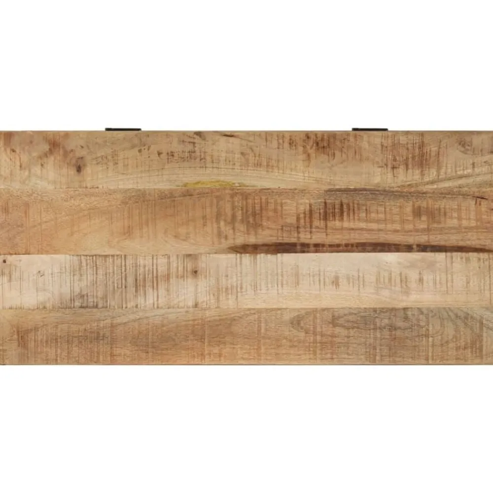 vidaXL Zapatero madera de mango maciza 85x40x45 cm Discount