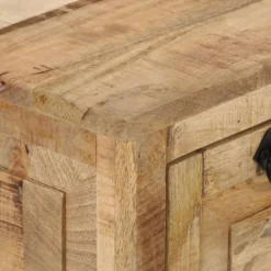 vidaXL Zapatero madera de mango maciza 85x40x45 cm Discount