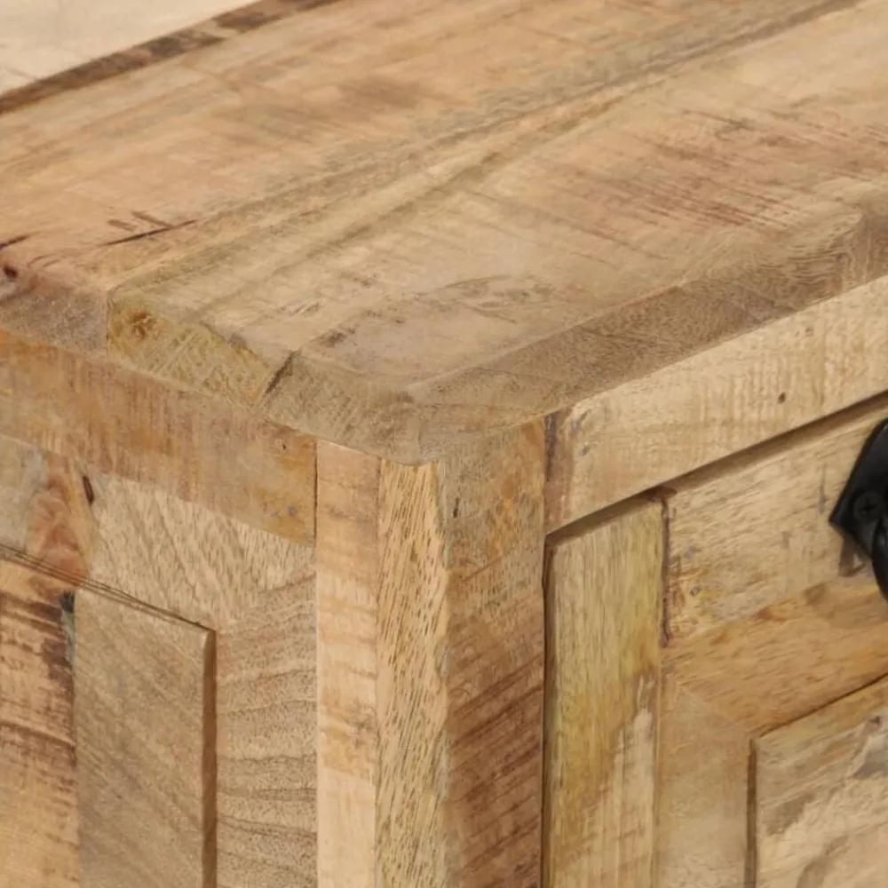 vidaXL Zapatero madera de mango maciza 85x40x45 cm Discount