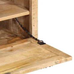 vidaXL Zapatero madera de mango maciza 85x40x45 cm Discount
