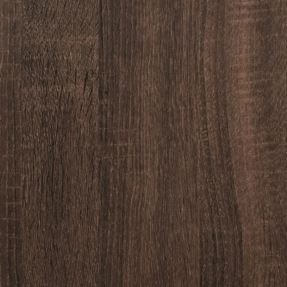 vidaXL Bancos-Zapatero madera de ingeniería roble marrón 70x38,5x49 cm