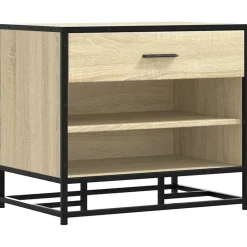 vidaXL Zapatero madera de ingeniería 60x40x53,5 cm Roble Sonoma Discount