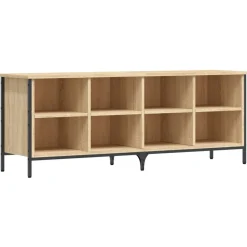 vidaXL Zapatero madera de ingeniería 131x35x50 cm Roble Sonoma Outlet