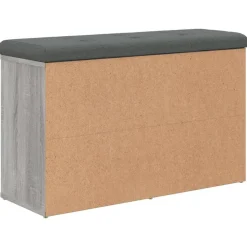 vidaXL Zapatero madera de ingeniería 82x32x50 cm Gris sonoma