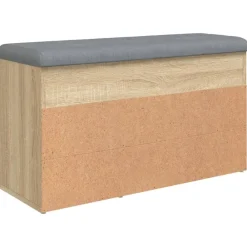 vidaXL Zapatero madera de ingeniería 82x32x45,5 cm Roble Sonoma Sale