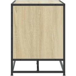 vidaXL Zapatero madera de ingeniería 100x40x53,5 cm Roble Sonoma Discount