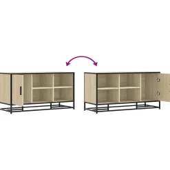 vidaXL Zapatero madera de ingeniería 100x40x53,5 cm Roble Sonoma Discount