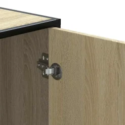 vidaXL Zapatero madera de ingeniería 100x40x53,5 cm Roble Sonoma Discount