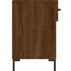 vidaXL Zapatero madera de ingeniería marrón roble 102x35x55 cm Marrón roble Best