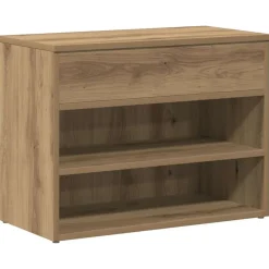 vidaXL Productos Del Hogar-Zapatero madera de ingeniería 60x30x45 cm