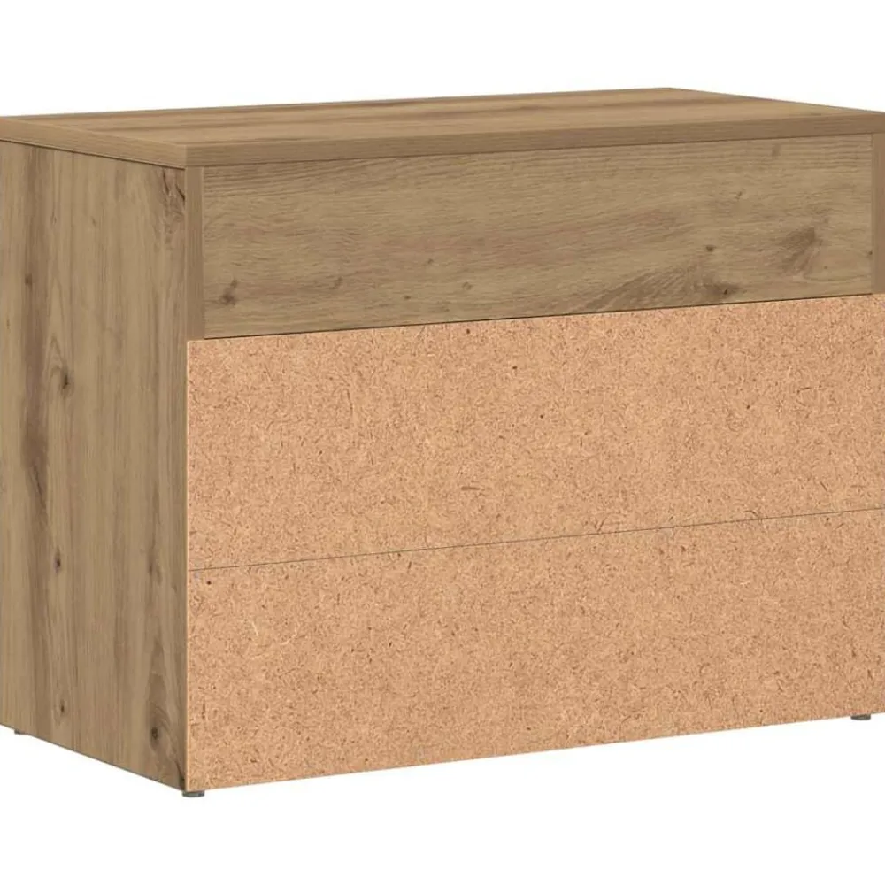 vidaXL Productos Del Hogar-Zapatero madera de ingeniería 60x30x45 cm